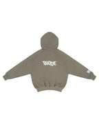 No Humans Allowed Graphic Batwing Hoodie