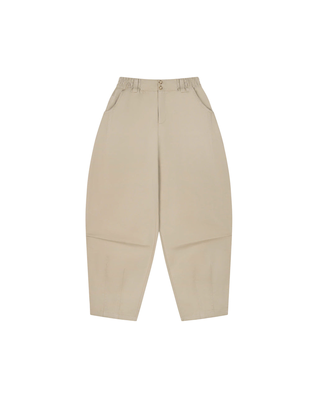 Balloon Fit Khaki Pants