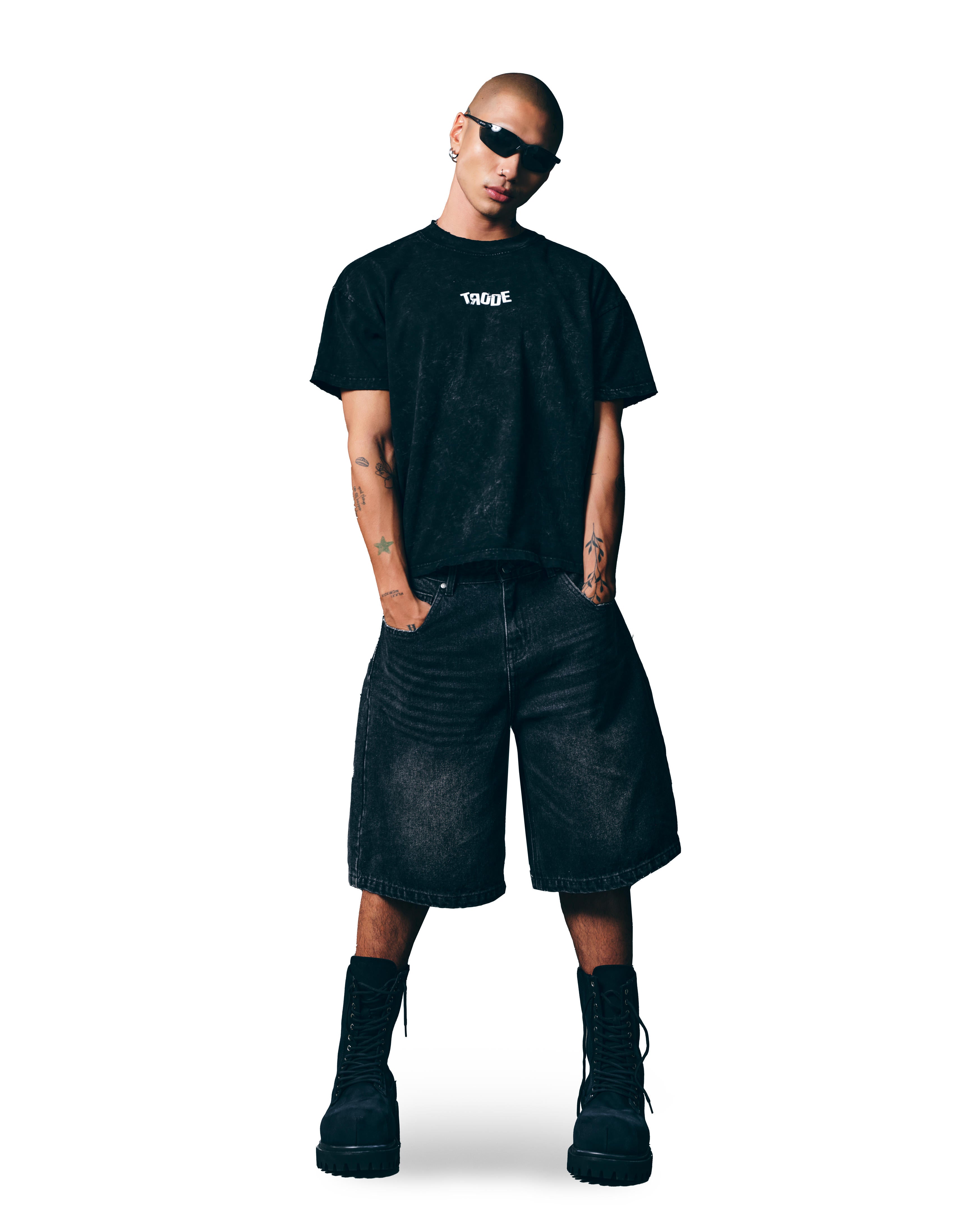 TRODE Logo Washed T-Shirt