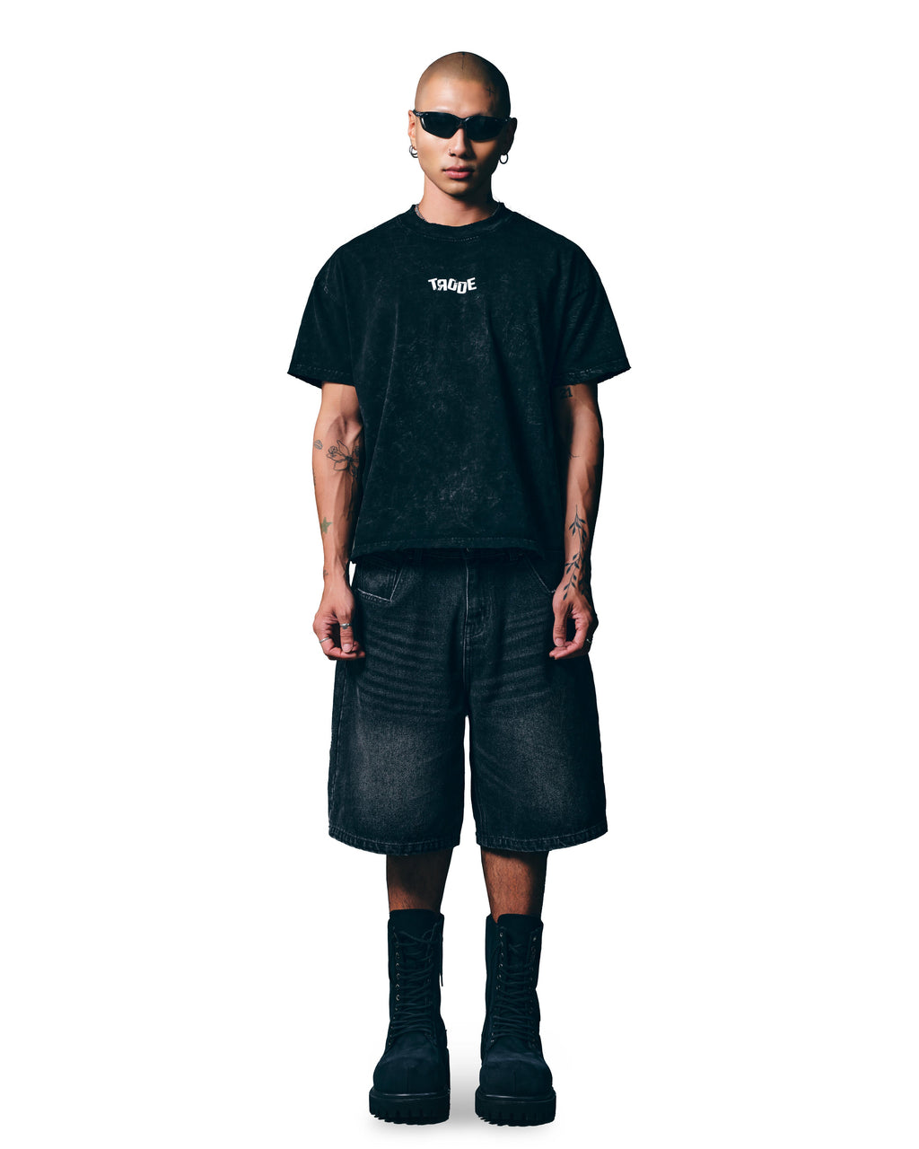 TRODE Logo Washed T-Shirt