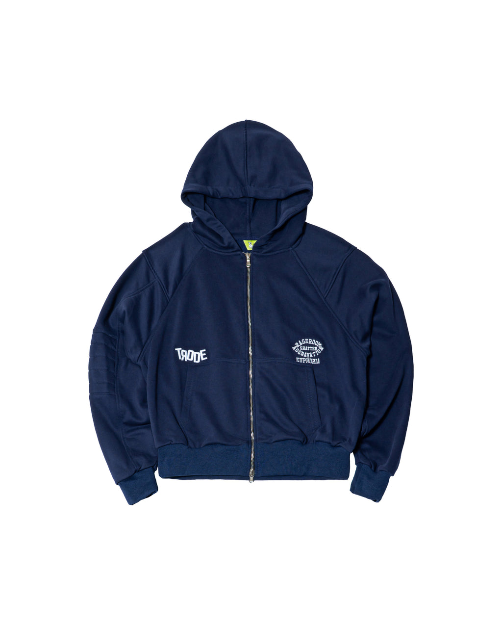 Padded Gear Zip Up Hoodie