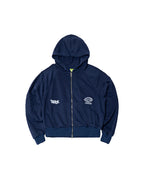 Padded Gear Zip Up Hoodie