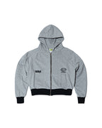 Padded Gear Zip Up Hoodie