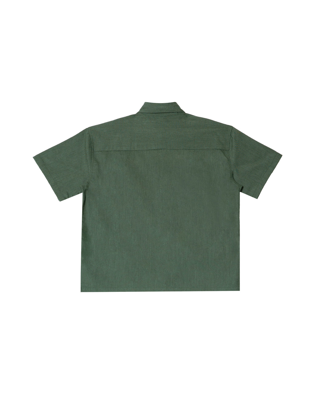 Pocket Cut-Out Short Sleeve Shirt