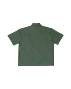 Pocket Cut-Out Short Sleeve Shirt