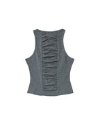 Pleated Back Tanktop