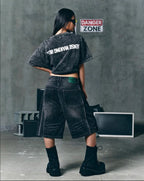 Backline Denim Jort