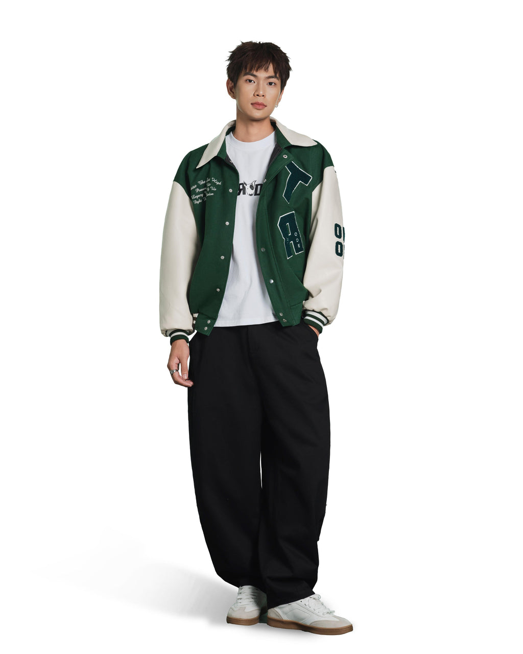 On 01 Varsity Jacket
