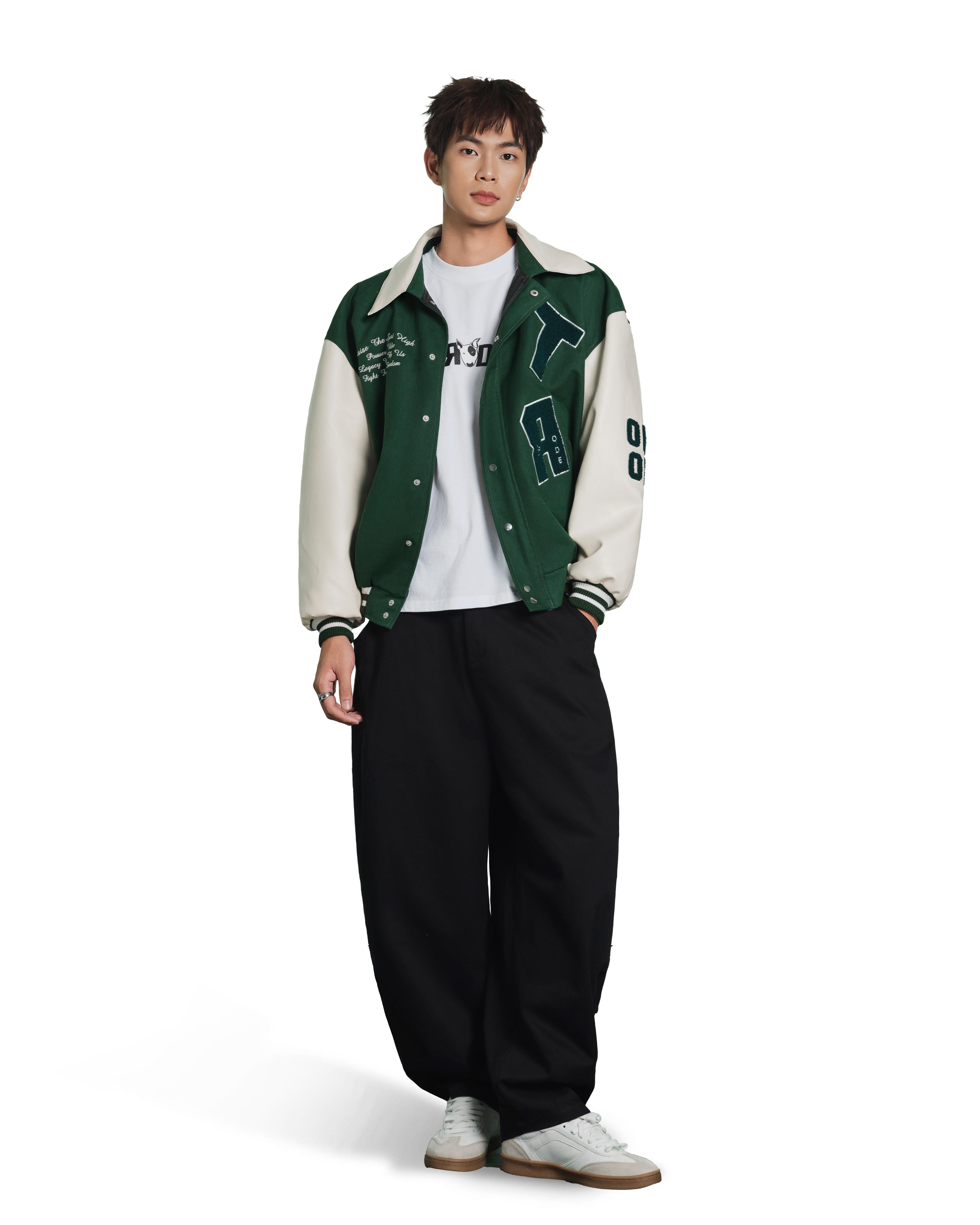 On 01 Varsity Jacket