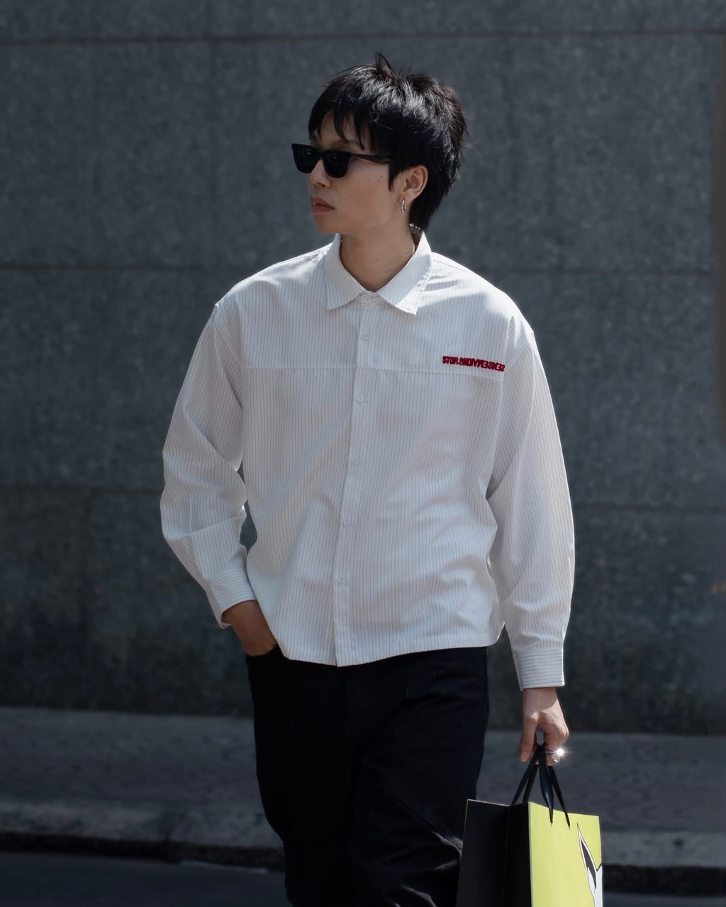 TRODE Striped Shirt