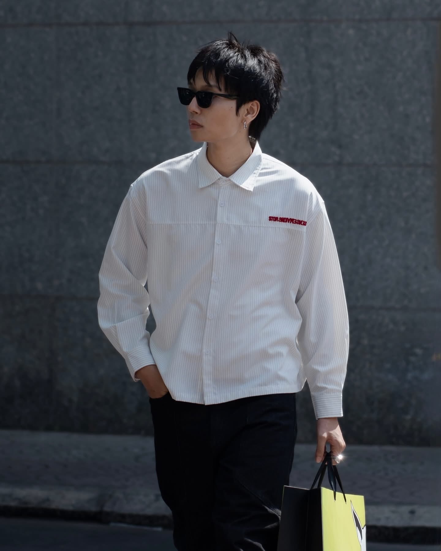 TRODE Striped Shirt