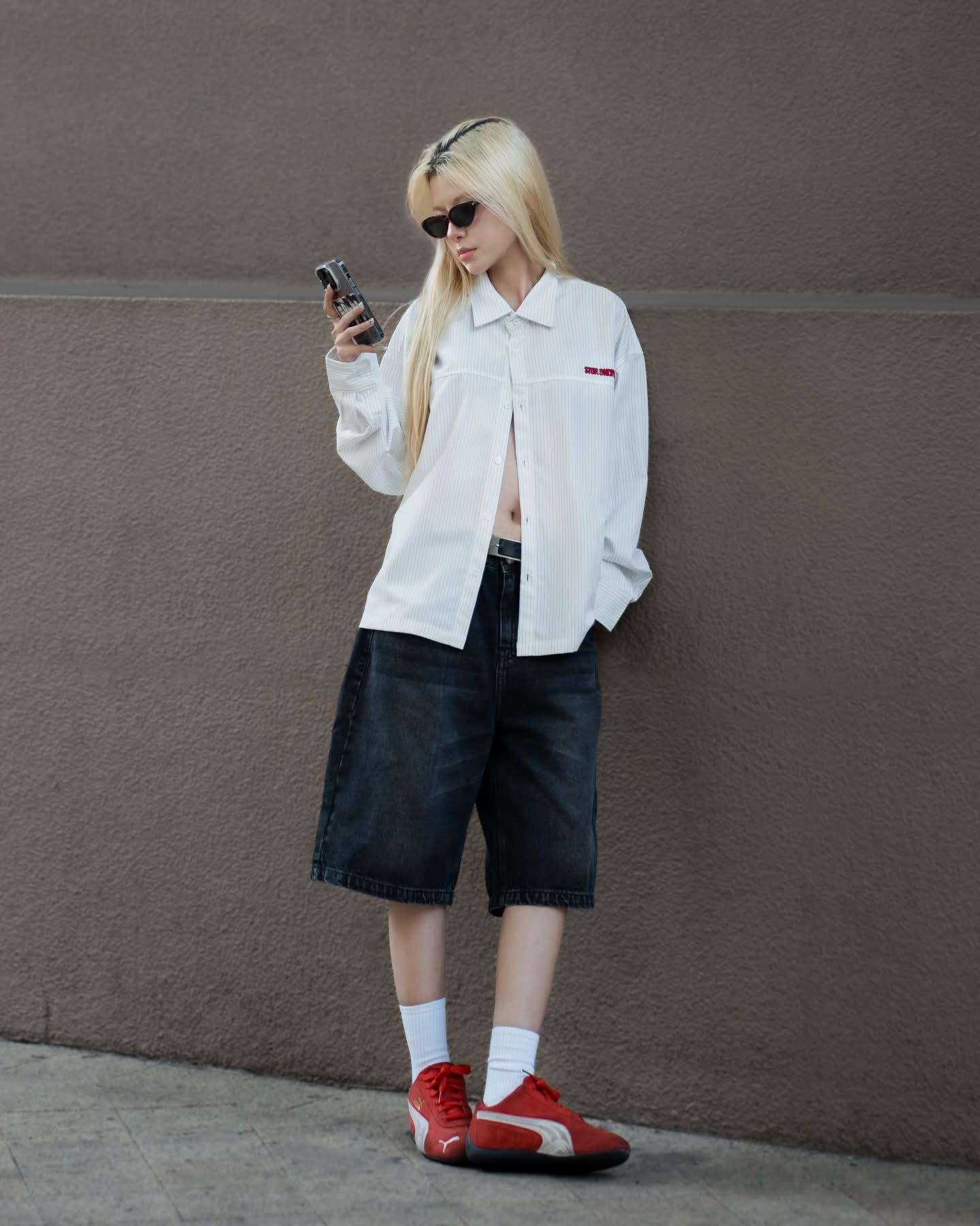 TRODE Striped Shirt