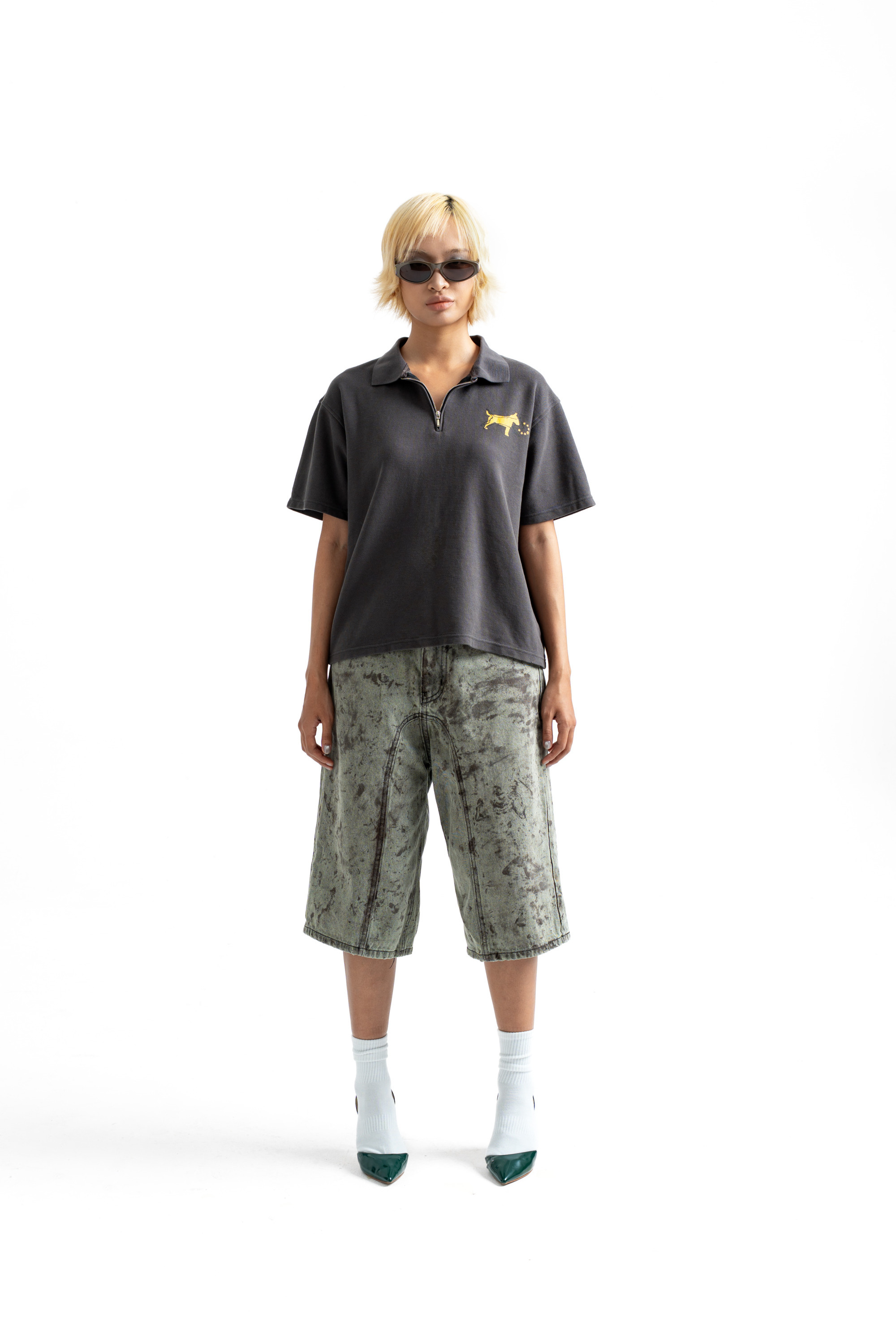 Stride Zip Polo